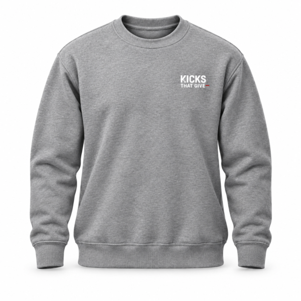 Gray Signature Crewneck